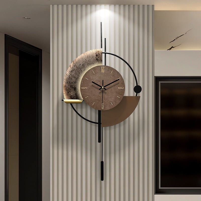 Aurora Arc™ – Modern Luxury Wall Clock