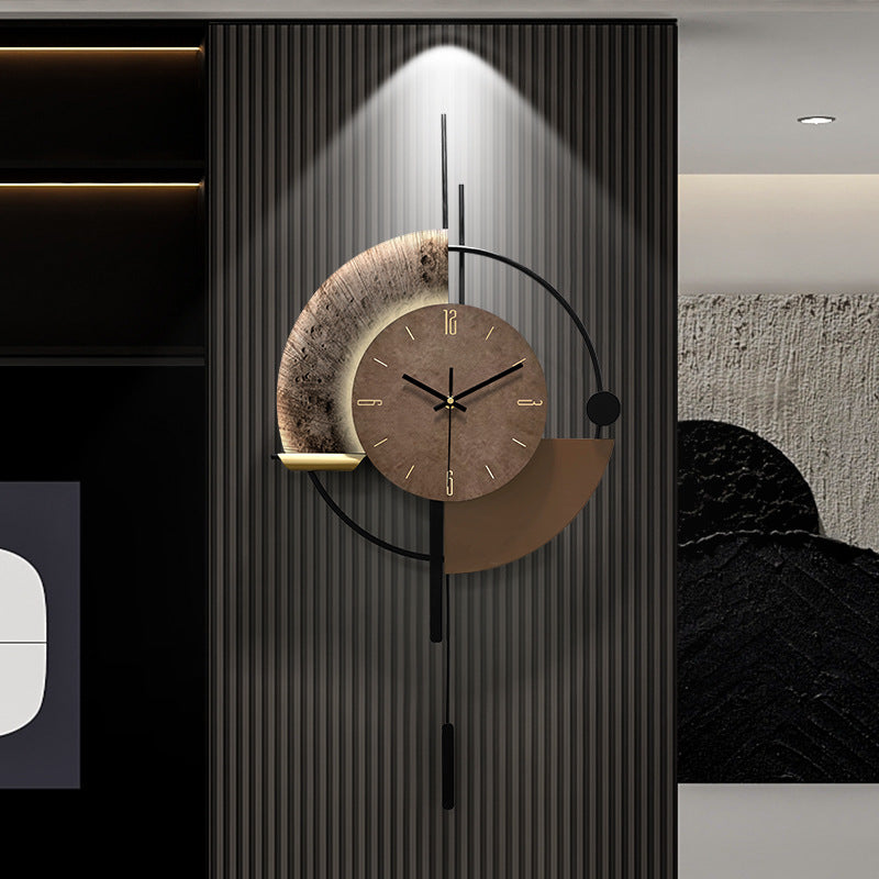 Aurora Arc™ – Modern Luxury Wall Clock