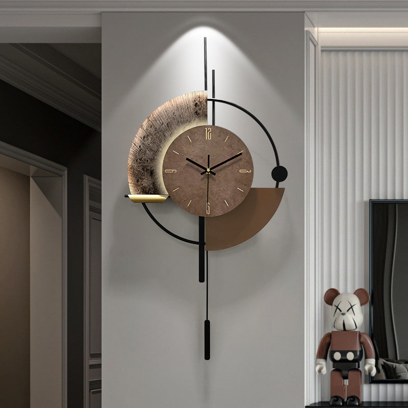 Aurora Arc™ – Modern Luxury Wall Clock