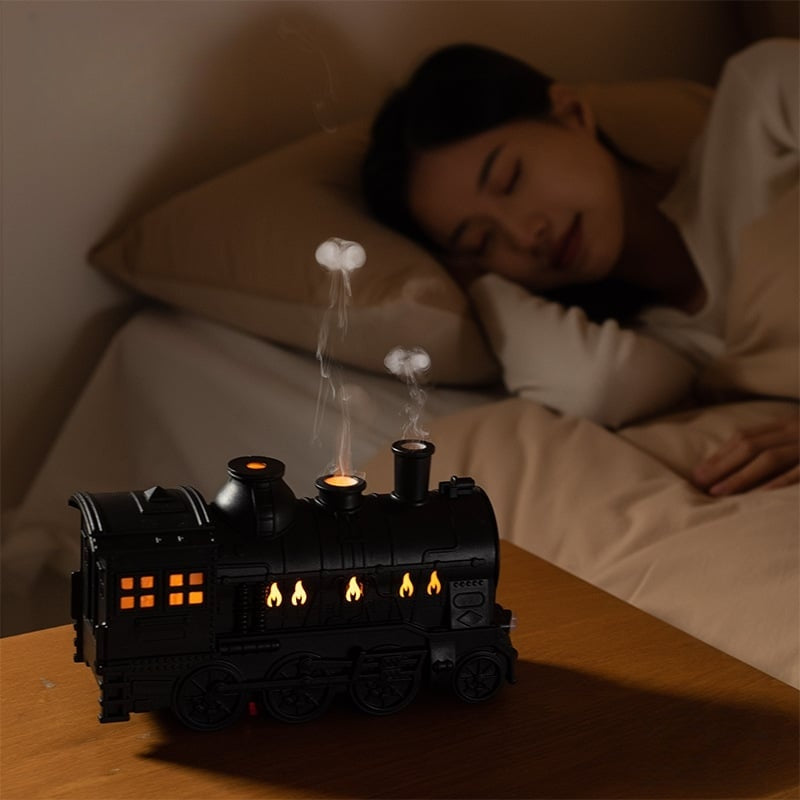 Aurora Arc™ – SteamTrain Aromatherapy Diffuser with Night Light & Timer
